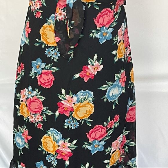 0171 NEW FLORAL LONG MAXI DRESS - Picture 3 of 6